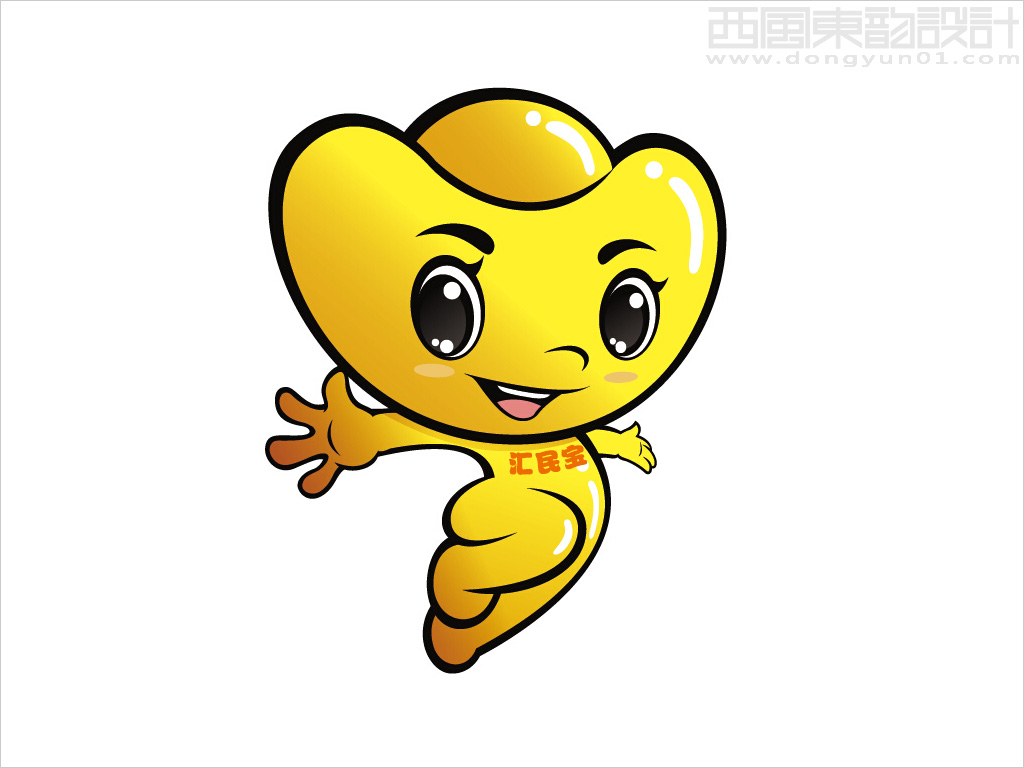 長子縣融匯村鎮(zhèn)銀行吉祥物卡通形象設(shè)計(jì)