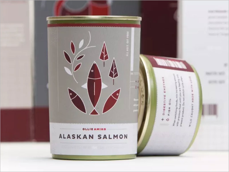 ALASKAN SALMON 魚(yú)糧魚(yú)飼料包裝設(shè)計(jì)圖片欣賞