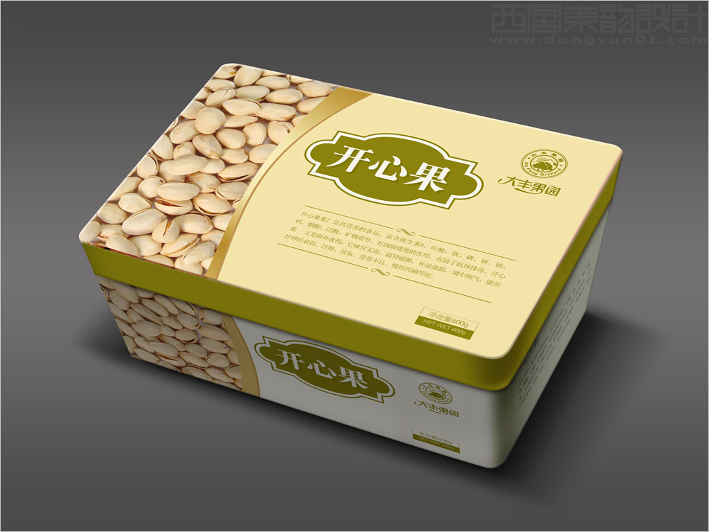 北京鵬力達(dá)食品有限公司大豐果園開心果包裝設(shè)計