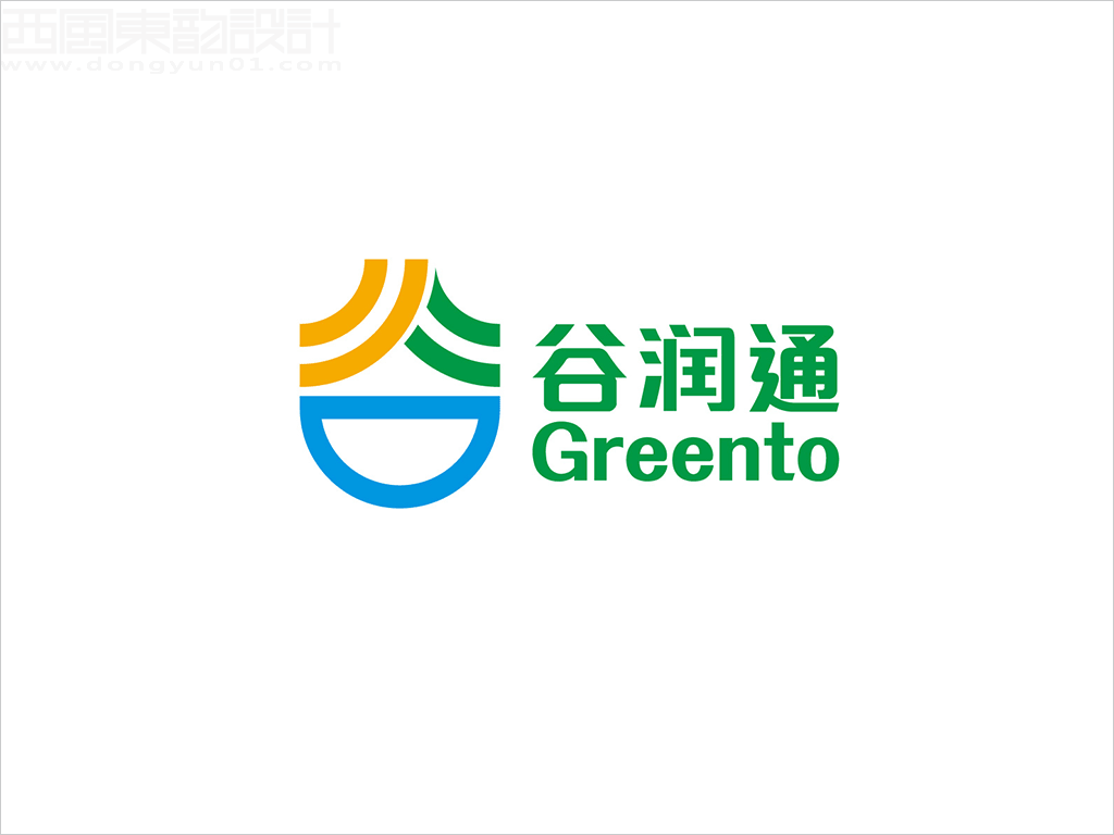 北京谷潤通農業(yè)公司標志設計
