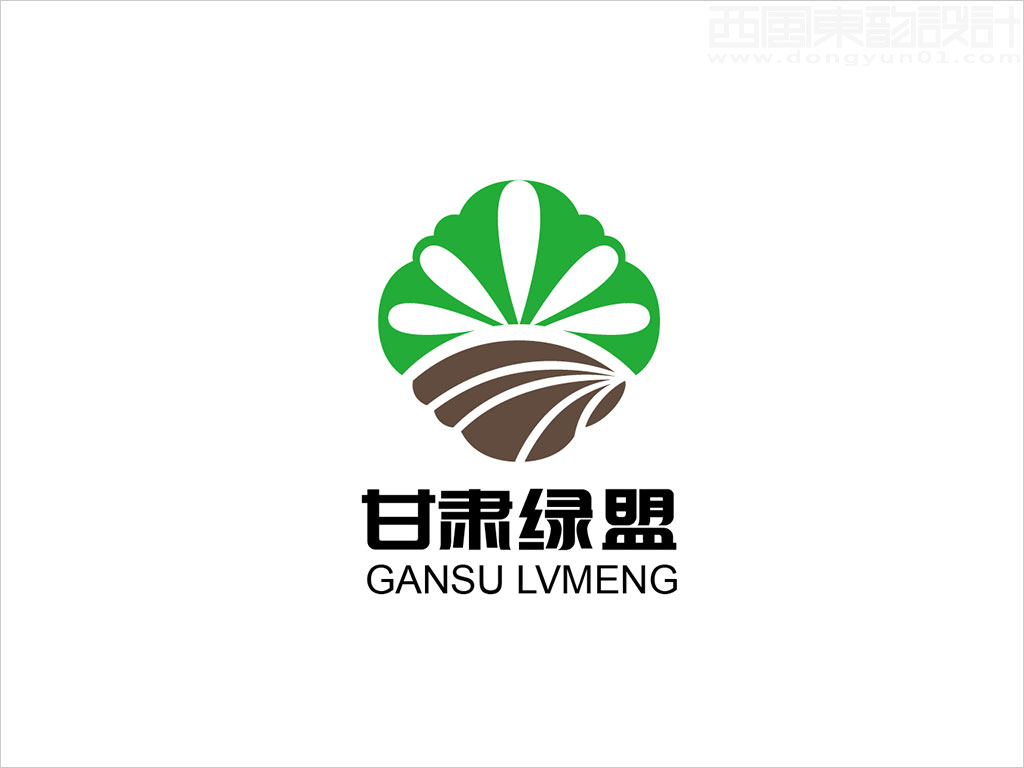 甘肅綠盟牡丹產(chǎn)業(yè)科技發(fā)展有限公司標志設(shè)計圖片
