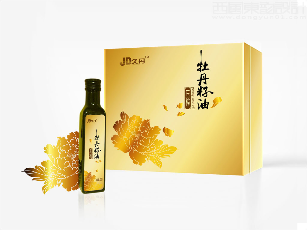 甘肅綠盟牡丹產(chǎn)業(yè)科技發(fā)展有限公司牡丹籽油禮品盒包裝設(shè)計圖片
