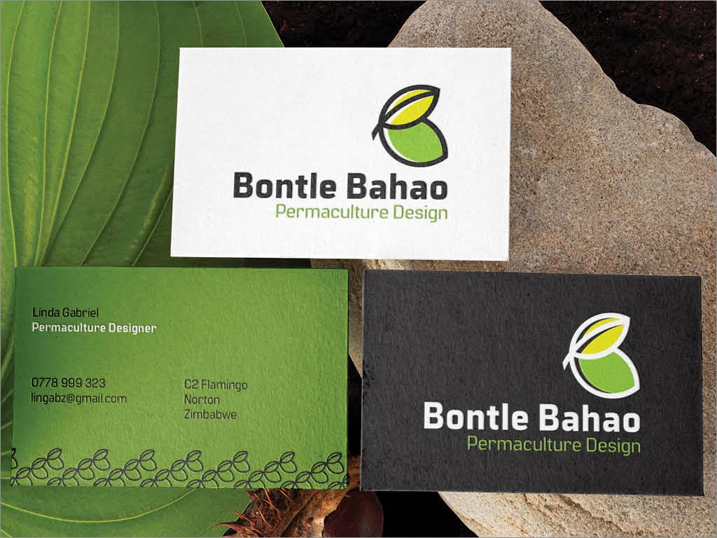  津巴布韋Bontle Bahao農業(yè)公司品牌形象設計之卡片設計