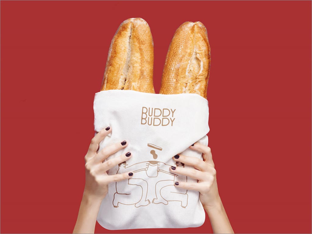 比利時Buddy Buddy堅果醬包裝紙設(shè)計