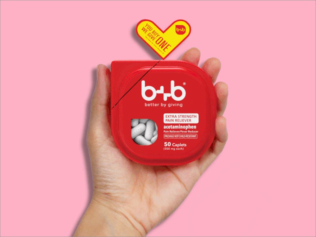 美國b+b藥品包裝設(shè)計之實(shí)物照片