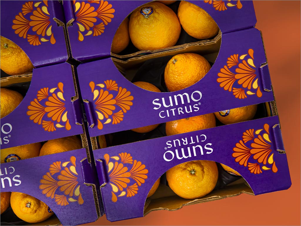 彰顯日本傳統(tǒng)的Sumo Citrus柑橘水果包裝設(shè)計