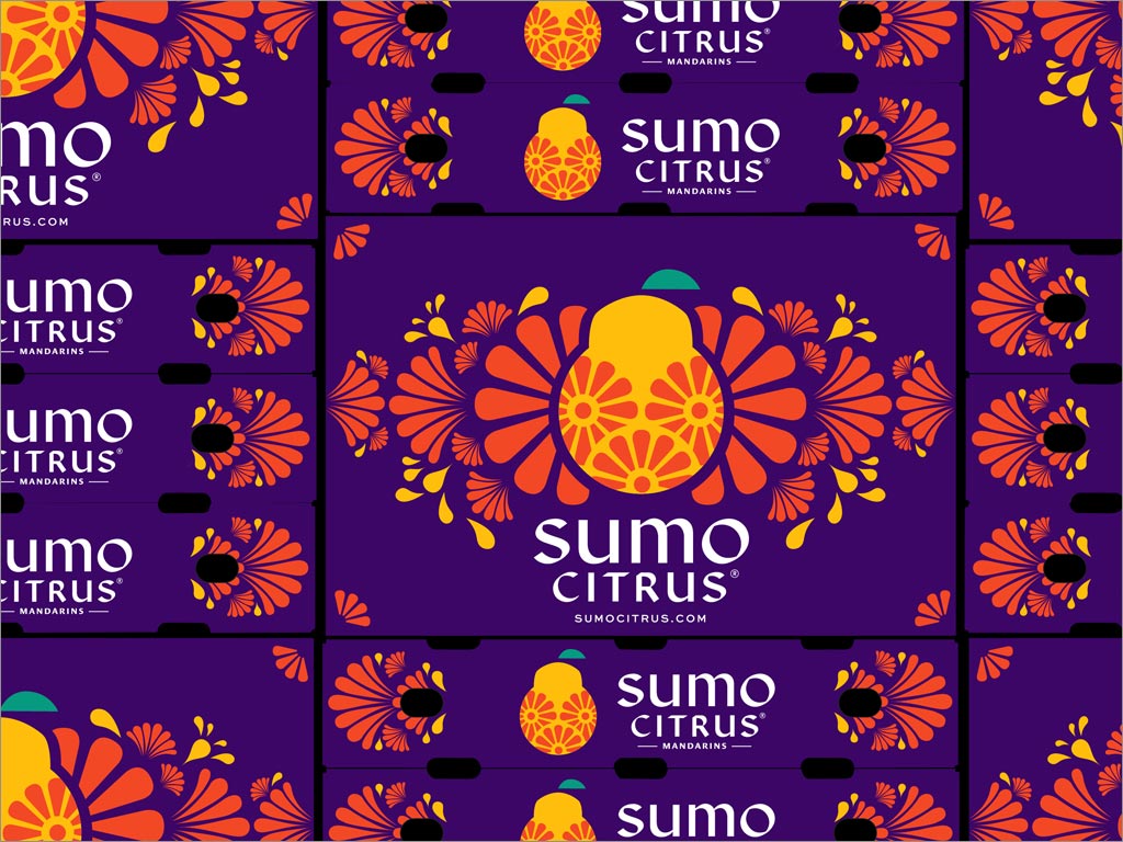 彰顯日本傳統(tǒng)的Sumo Citrus柑橘水果包裝設(shè)計