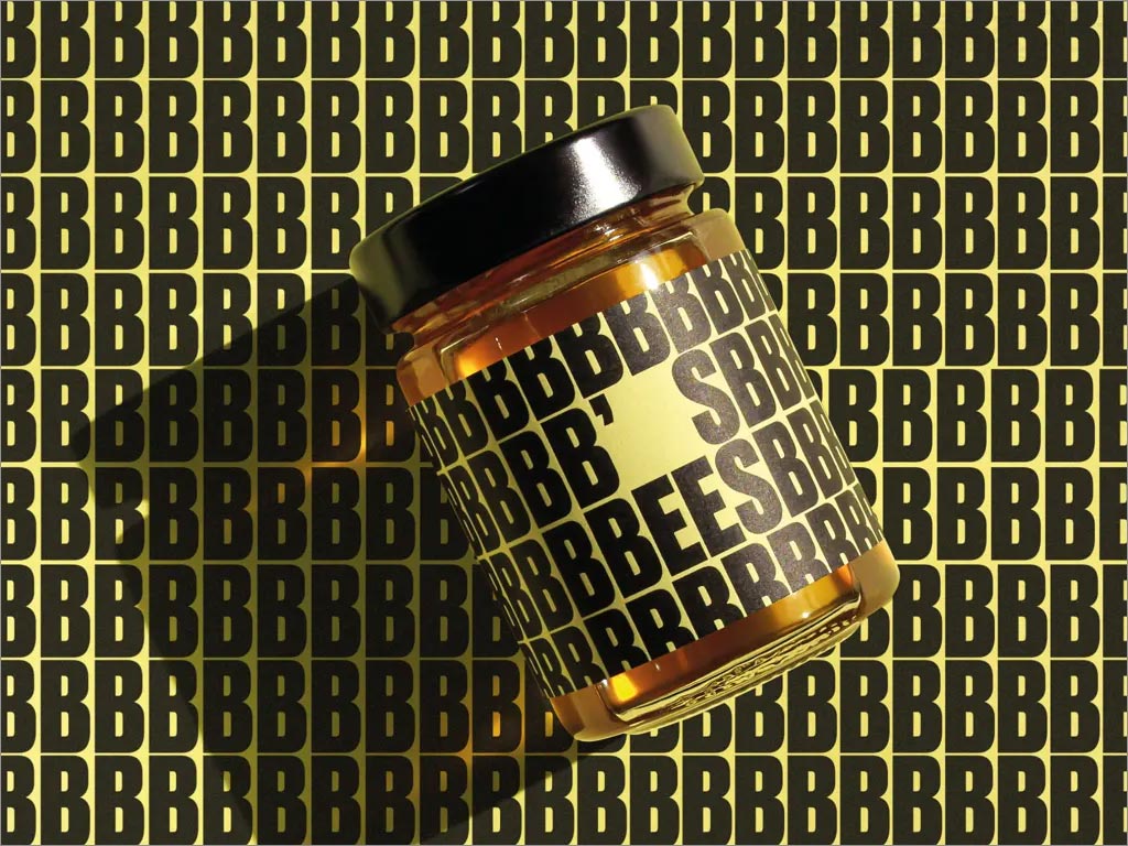 有趣的英國B's Bees蜂蜜包裝設(shè)計