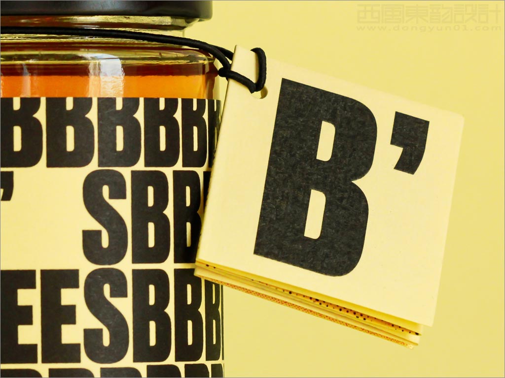 有趣的英國B's Bees蜂蜜包裝設(shè)計之局部細節(jié)展示