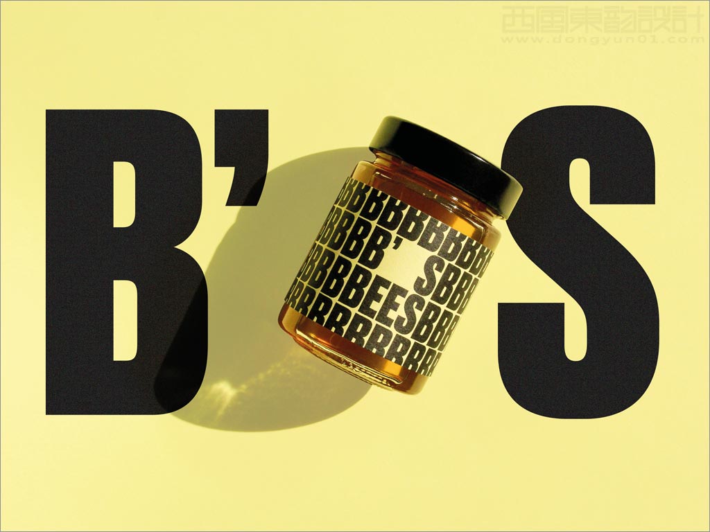 有趣的英國B's Bees蜂蜜包裝設(shè)計之局部細節(jié)展示