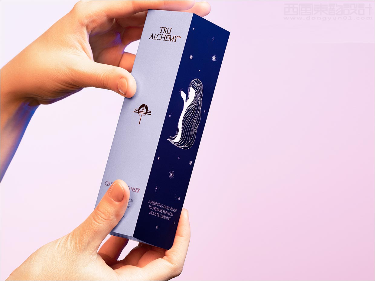 美國Tru Alchemy清潔護(hù)膚品包裝盒設(shè)計