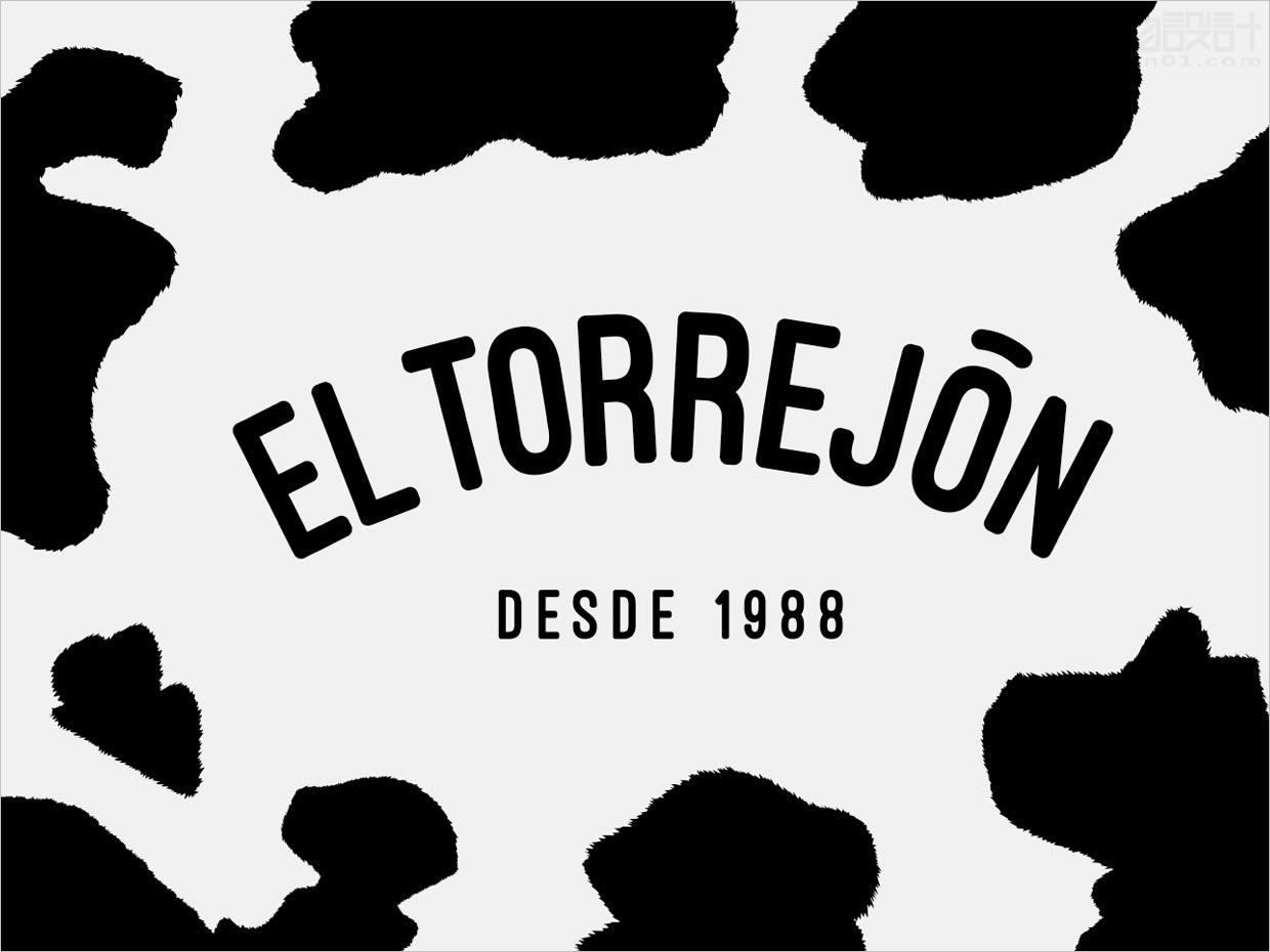 西班牙ElTorrejon鮮牛奶瓶簽包裝設(shè)計