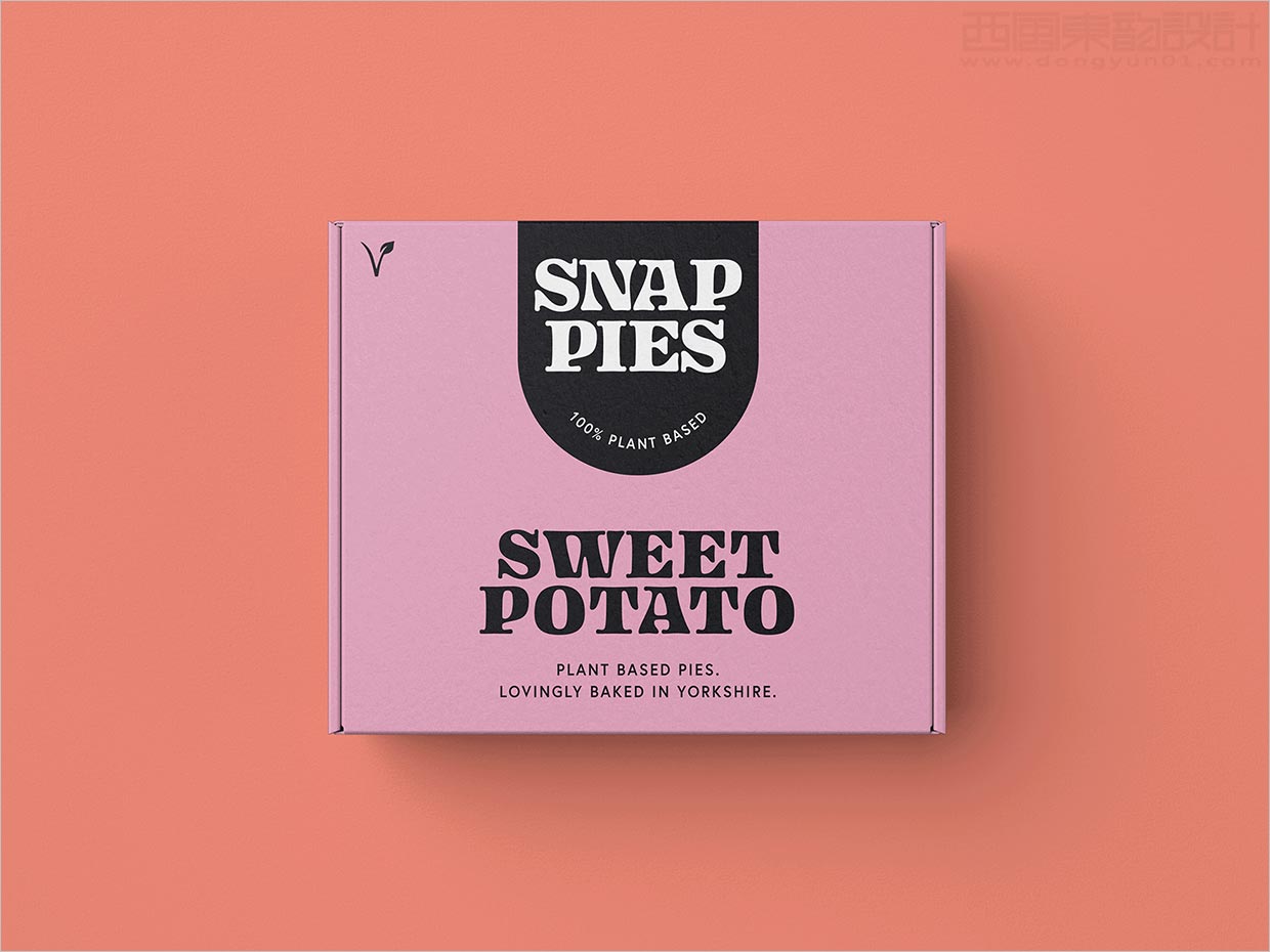 英國Snap Pies植物性素食餡餅食品包裝設(shè)計(jì)