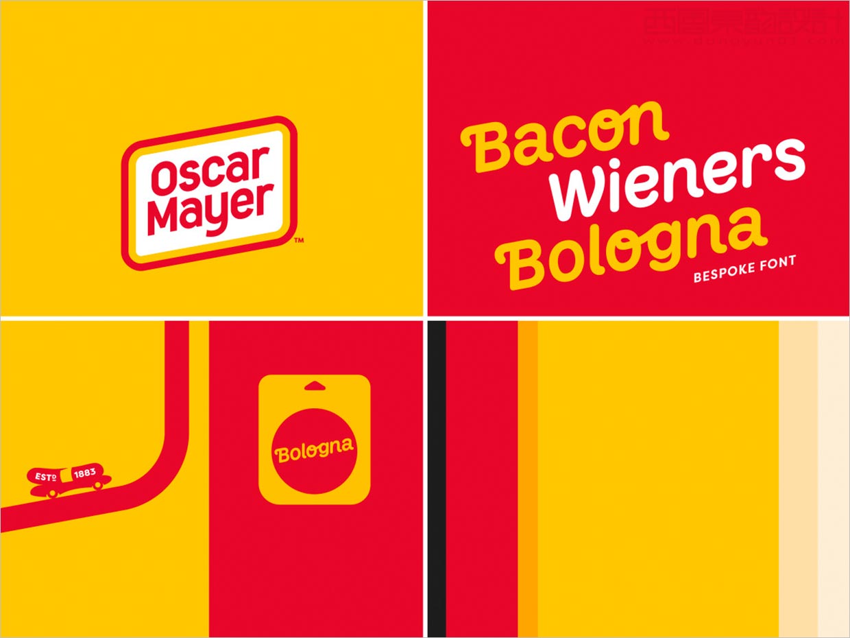 美國Oscar Mayer火腿腸熟肉食品vi設(shè)計