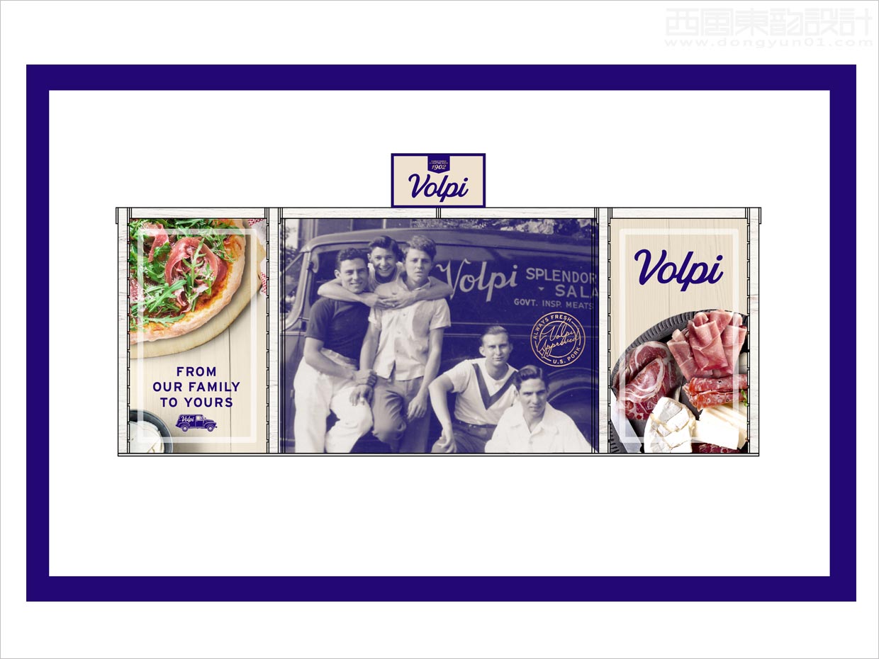 美國(guó)Volpi Foods肉類食品海報(bào)設(shè)計(jì)