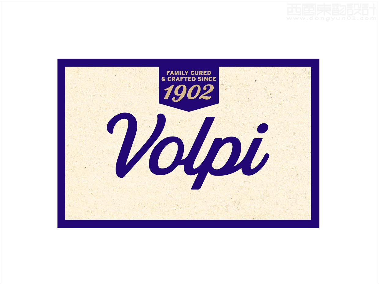 美國(guó)Volpi Foods肉類食品品牌logo設(shè)計(jì)