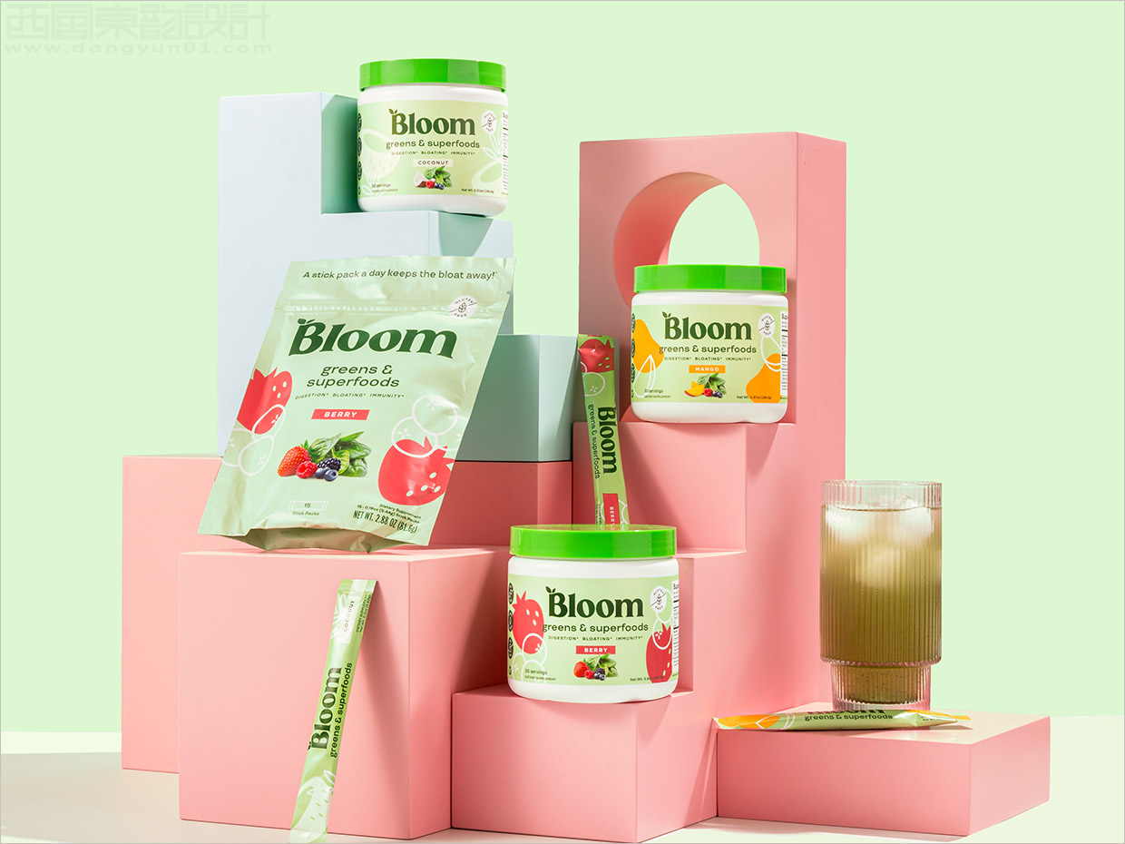 Bloom保健食品包裝設(shè)計之實(shí)物照片