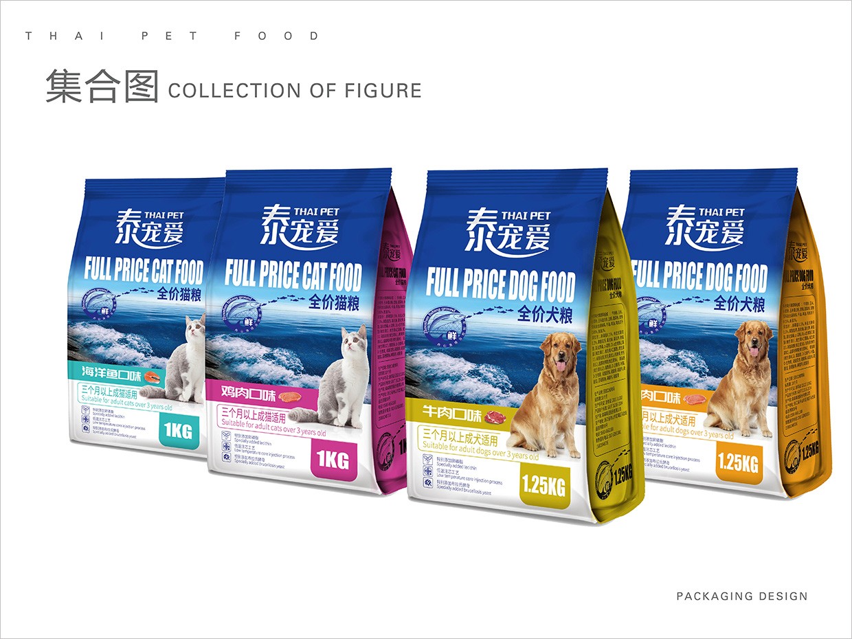 泰寵愛寵物食品袋包裝設(shè)計 泰寵愛寵物食品袋包裝設(shè)計