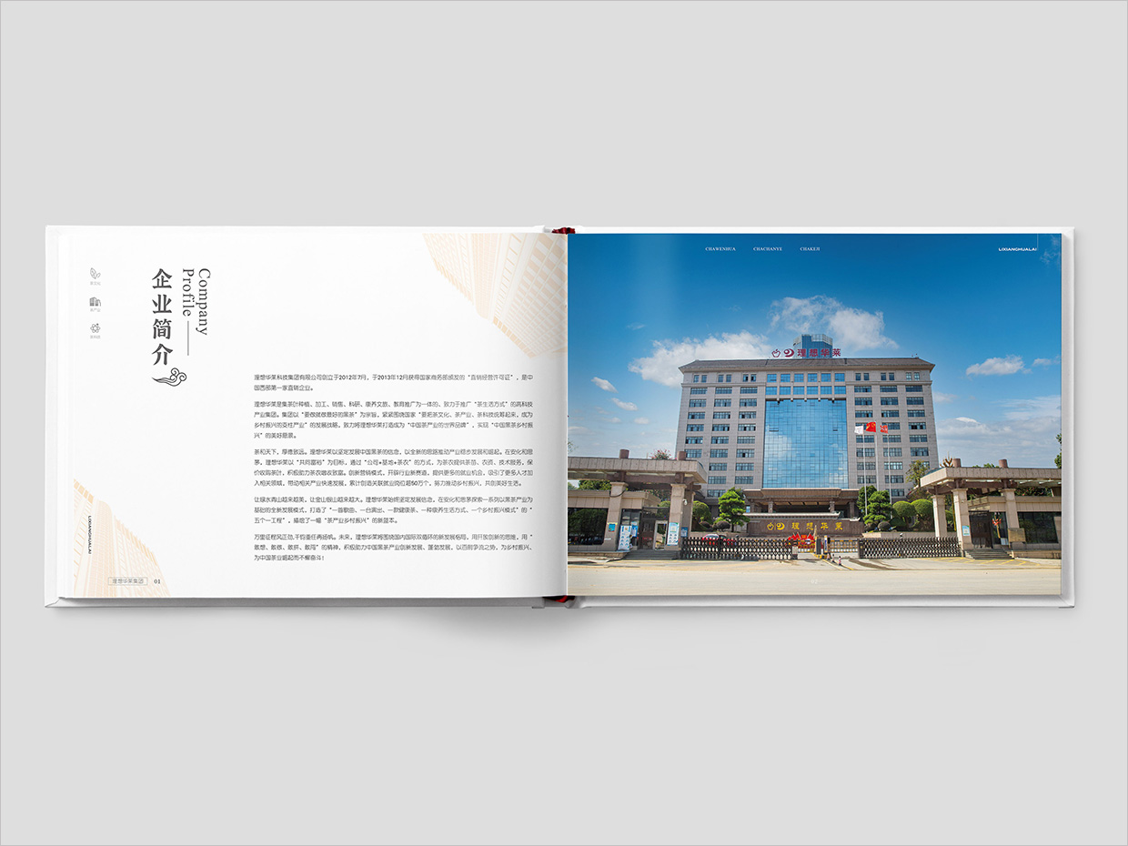 理想華萊科技集團(tuán)公司畫冊設(shè)計(jì)之企業(yè)簡介頁面設(shè)計(jì) 理想華萊科技集團(tuán)公司畫冊設(shè)計(jì)之企業(yè)簡介頁面設(shè)計(jì)